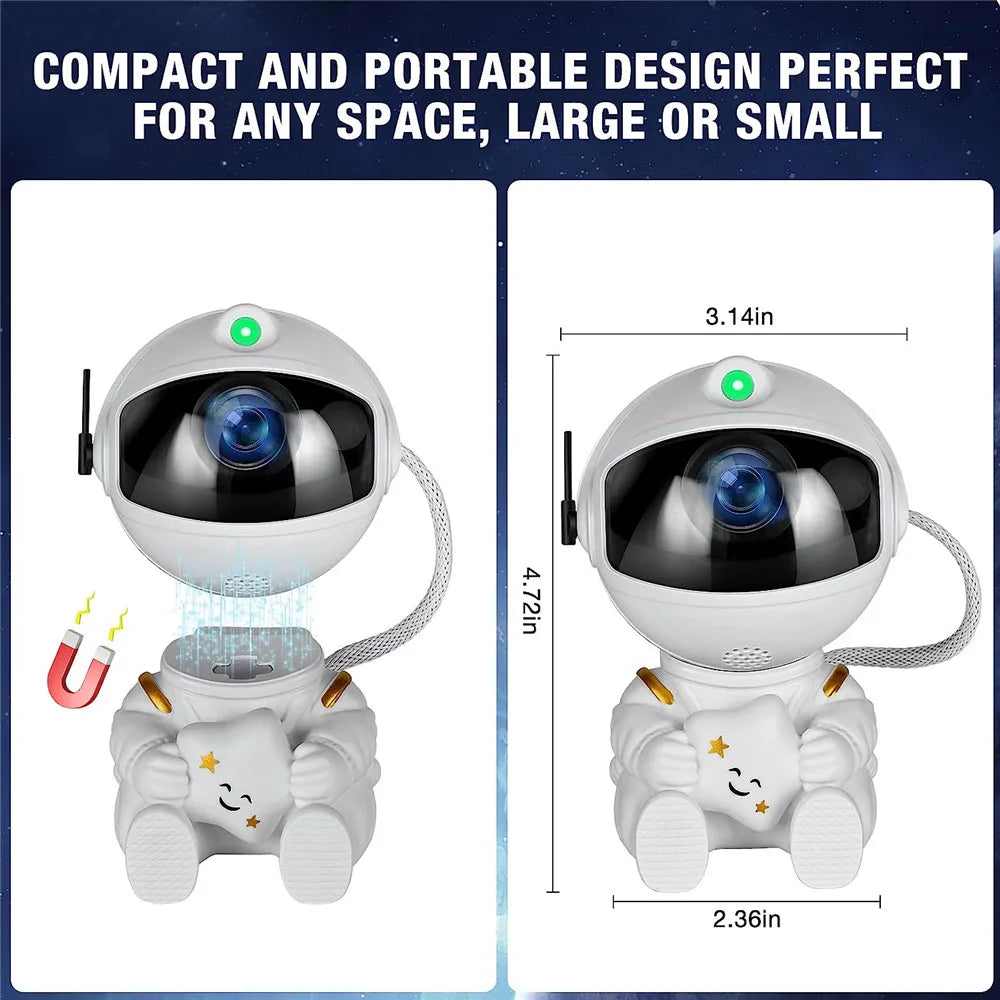 Star Galaxy Astronaut Space Projector LED Lamp
